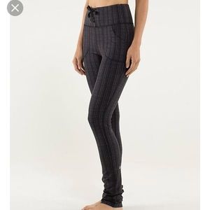 Lululemon Gray Zigzag Pants